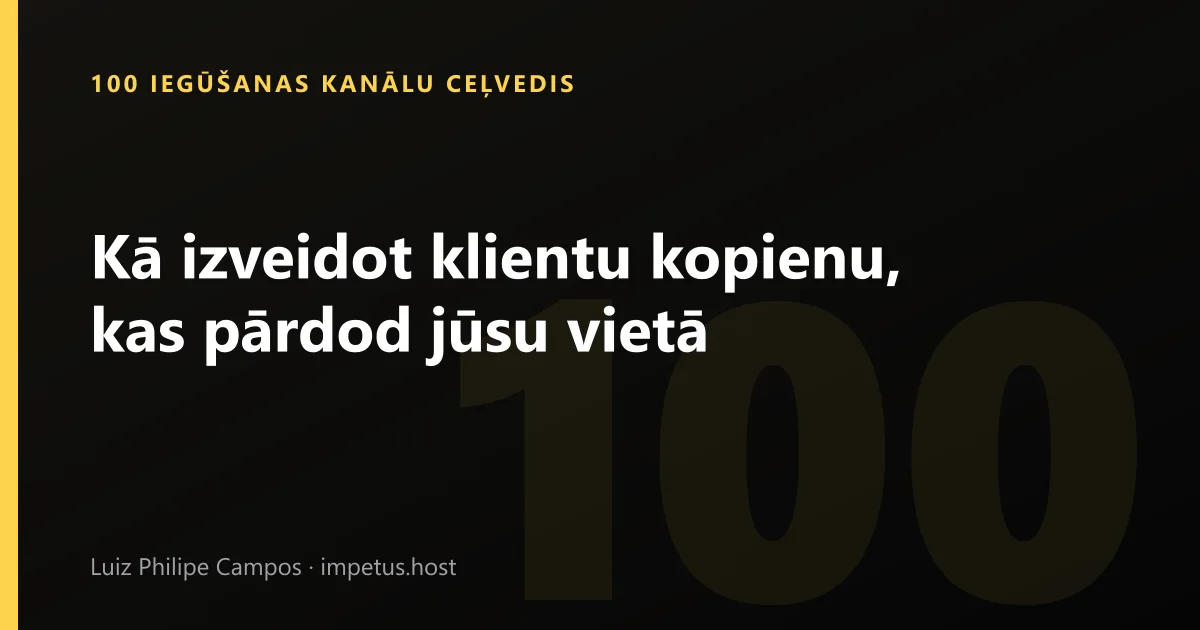 Kā izveidot klientu kopienu, kas pārdod jūsu vietā