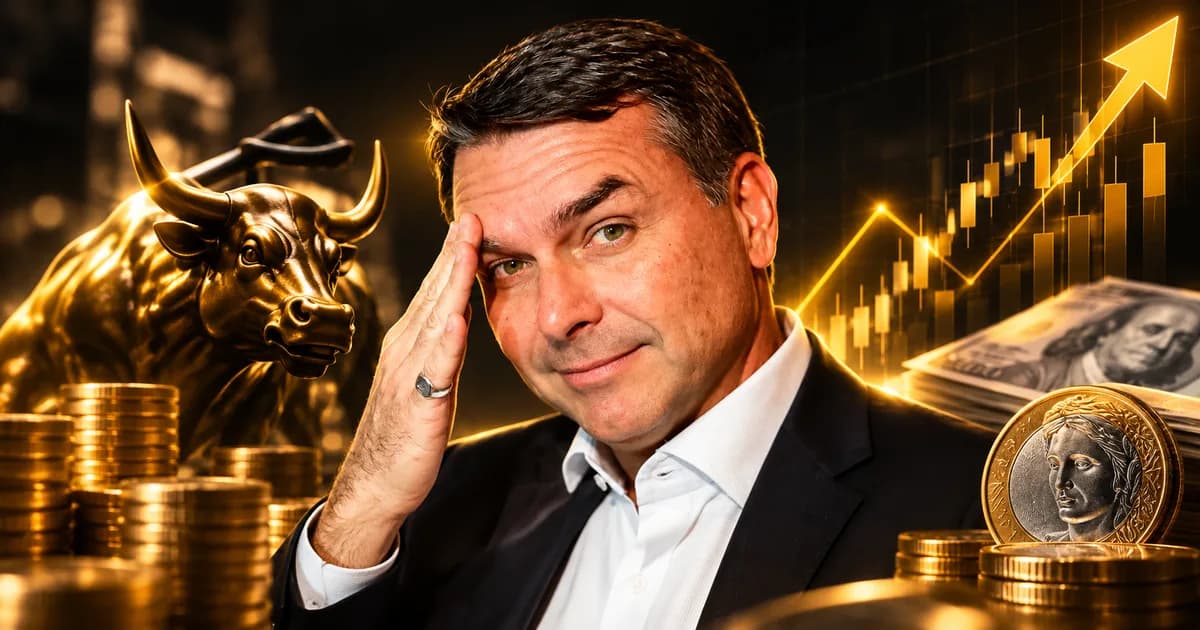Ibovespa bate recorde e real dispara: Empresários se animam com liderança de Flávio Bolsonaro no 1º turno