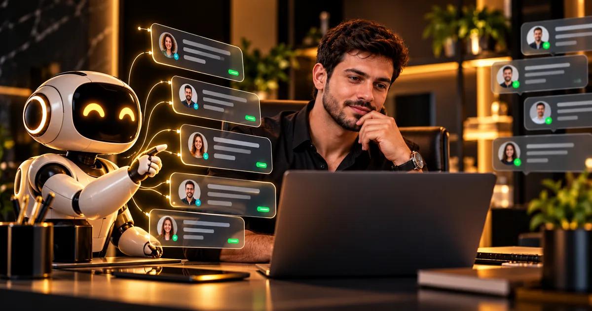 Sua empresa ainda paga pessoas para fazer tarefas que uma IA poderia executar automaticamente?